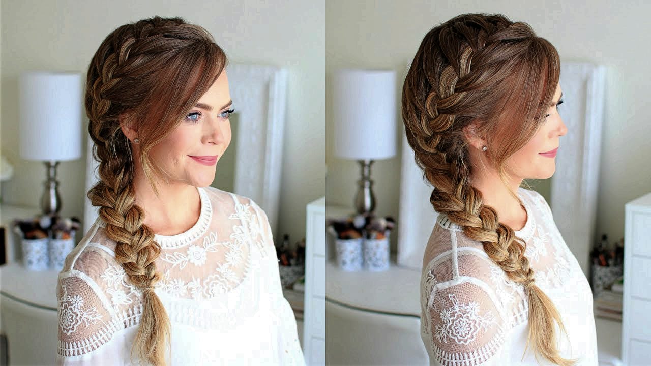 side hairstyles for wedding